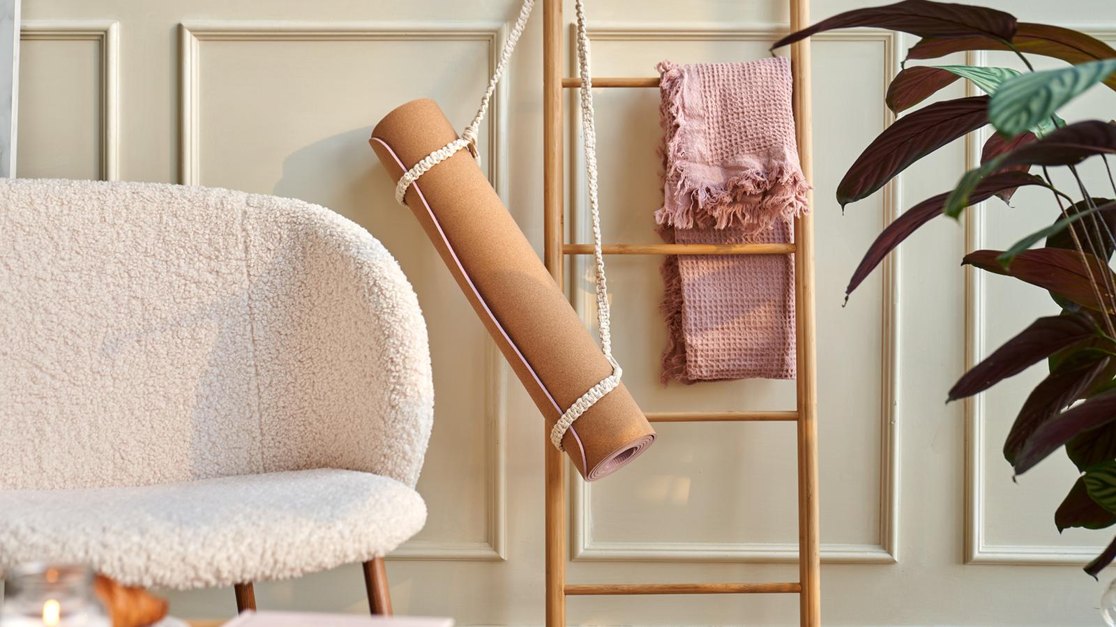 Sangles De Transport TIESOME Pour Tapis De Yoga – Réglables, En Coton, Multi-usages (étirement, Transport), S'adapte à Toutes Les Tailles