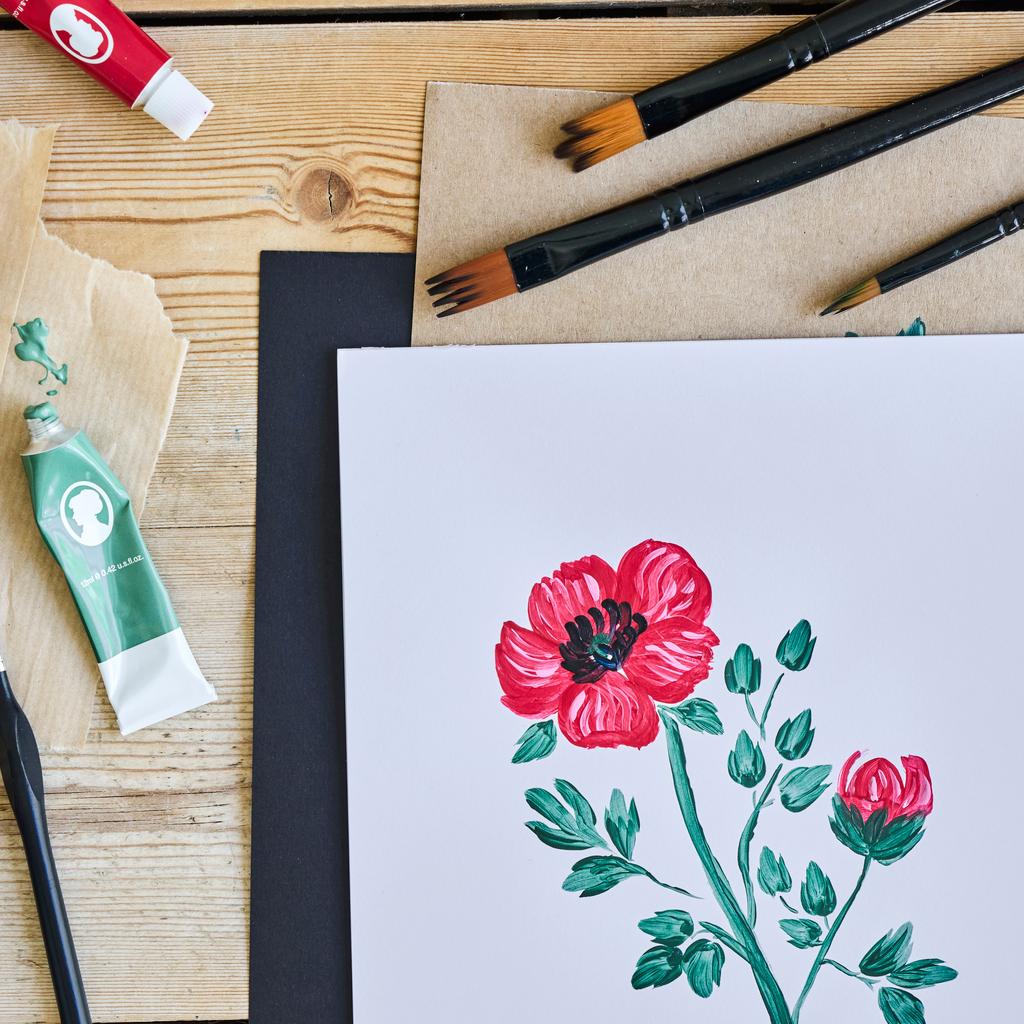 Make botanical artworks with cyanotype print