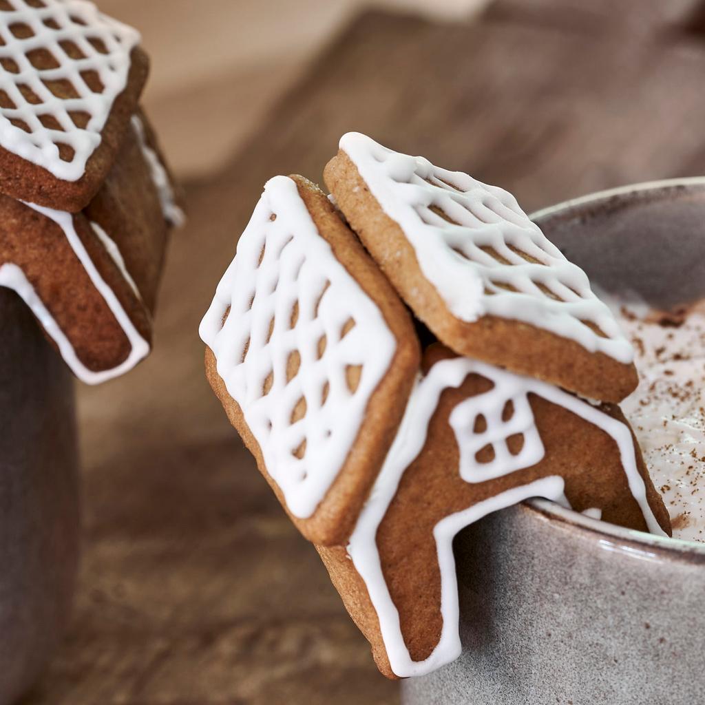 Rouleau à Pâtisserie En Bois Gravé Décor Noël 5x35cm