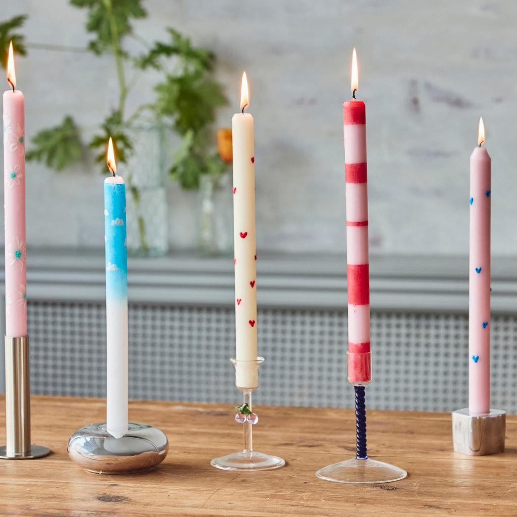 Astuccio 100 candelini non gocciolanti per Candelora e celebrazioni. H