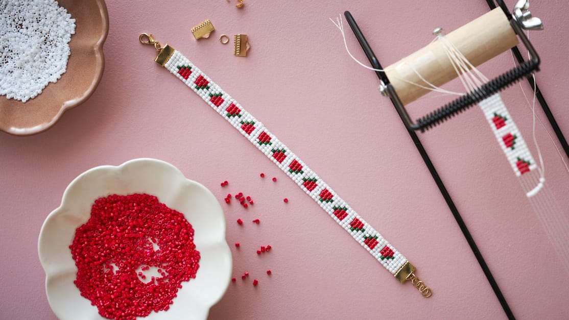 Tuto tissage de perles : le Brick Stitch